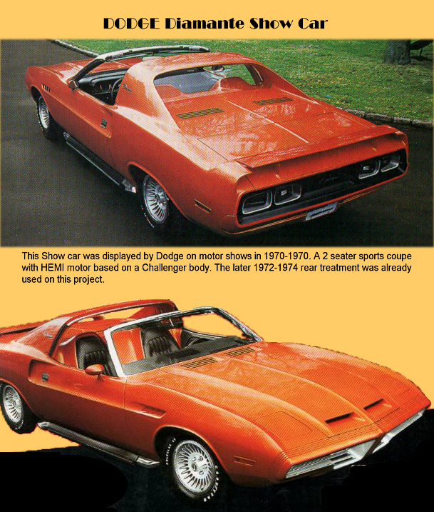 1970 Dodge Diamante Show Car